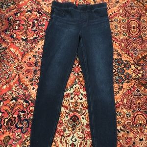 Spanx Jeanish leggings.